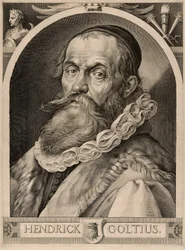Portret van Hendrick Goltzius