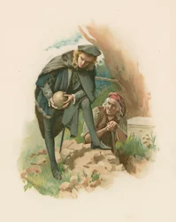 Hamlet - Kerkhof scène
