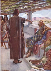 Gij zijt de man, illustratie uit Pictures That Teach The Crown Series, 1920