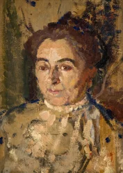 Portretstudie van een vrouw, 1908-1910