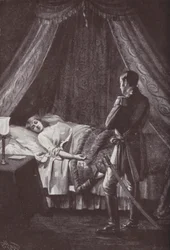 Illustratie voor Vanity Fair door William Makepeace Thackeray