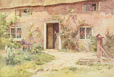 Rozen rond de cottage deur, Wilmington
