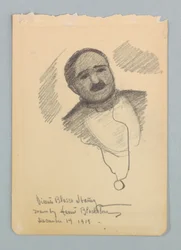 Studie voor portret, Vicente Blasco Ibáñez