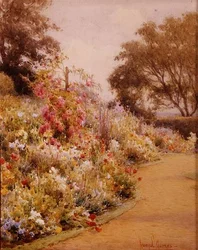 Een zomerborder