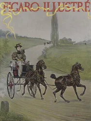 In Tandem. Omslag van Le Figaro Illustre, juni 1895