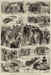 Een vrolijk kerstfeest op het platteland, zoals het werd doorgebracht door Little Topsell