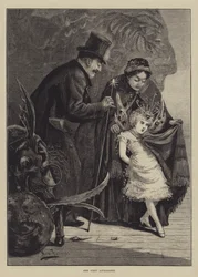 Haar eerste optreden