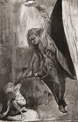 Illustratie voor Charles Dickens