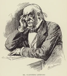 Mr Gladstone luistert