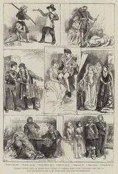 Tableaux Vivants uit de Romans van Sir Walter Scott, in Cromwell House, South Kensington