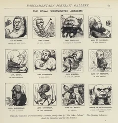 De Koninklijke Westminster Academie - verbeelding hoe politici elkaar zouden schilderen