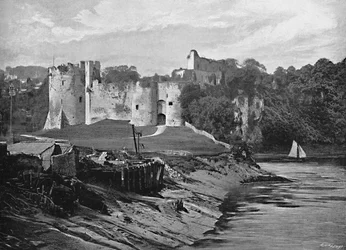 Kasteel Chepstow, ca. 1896
