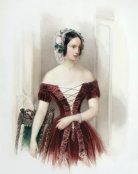 Grootvorstin Alexandra Nikolaevna van Rusland, 1825-1844, ca. 1840
