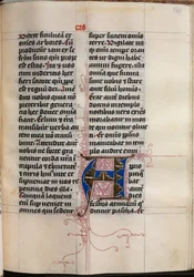 Evangelieboek met Evangelistenportretten: Gedecoreerde Initiaal