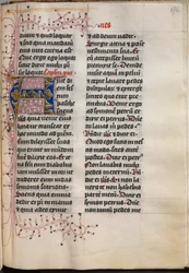Evangelieboek met Evangelistenportretten: Gedecoreerde Initiaal