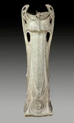 Art nouveau: jardinière omstreeks 1902-1903, gemaakt door Hector Guimard (1867-1942), 20e eeuw. Sèvres, Nationaal Keramiekmuseum.