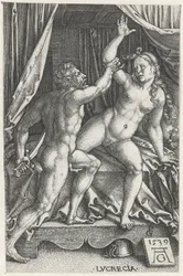 Lucretia en Sextus Tarquinius