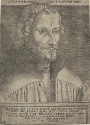 Portret van Philipp Melanchthon