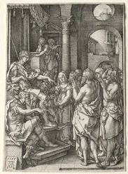 Het Verhaal van Susanna: Susanna beschuldigd van overspel, 1555