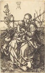 De Maagd zittend, 1553
