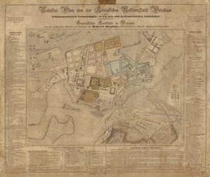 Berghaus Plan van Potsdam