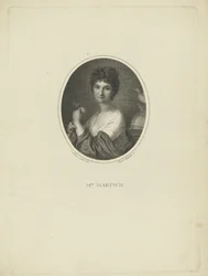 Portret van de actrice Friederike Wilhelmine Hartwig 1777-1849, c. 1801