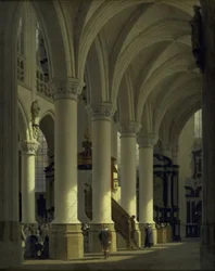 De kerk van St. Sablon in Brussel