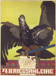 Abonneer je op de vierde oorlogslening, 1916