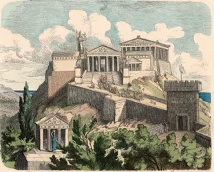 Oud Griekenland: Athene, Akropolis - Parthenon