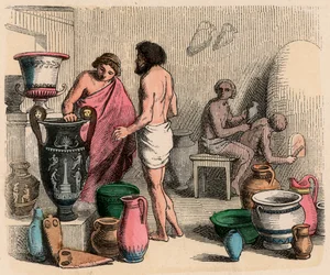 Oud Griekenland: Pottenbakken