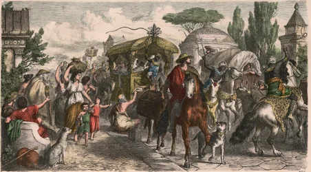 Oud Rome: Via Appia (Appische Weg) in de Keizertijd