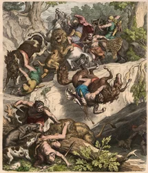 De Carthagers: Leeuwenjacht, 1866
