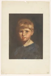 Portret van een onbekende jongen