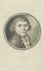 Portret van Karl Philipp Moritz 1756-1793, 1795
