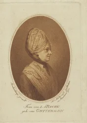 Sophie von La Roche, geboren Gutermann von Gutershofen 1730-1807, 1782