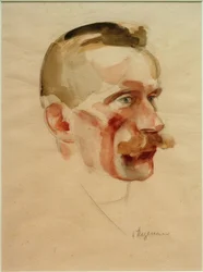 Portret Wilhelm Werner, circa 1926