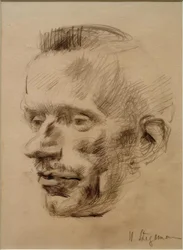 Portret Wilhelm Werner, circa 1926