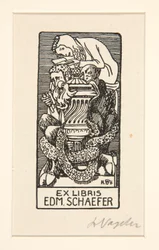 Boekplaat: Edm. Schaefer