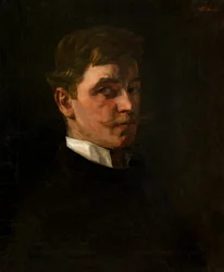 Zelfportret, 1876-1877
