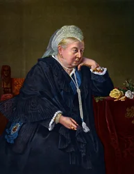 Koningin Victoria in 1899, 1901