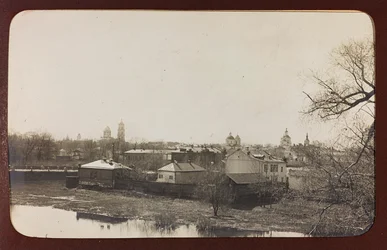 Eerste Wereldoorlog: Oekraïne in de jaren 1914-1916 tijdens de invasie van het Duitse leger. Uitzicht op Sumy