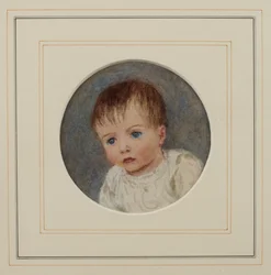 Gerald Allingham als baby