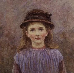 Portret van een Jong Meisje