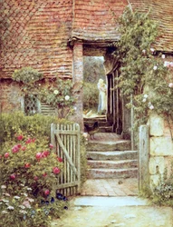 Onder de oude mouterij, Hambledon, Surrey