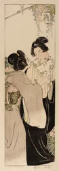 Een monarch van Japan