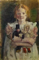 Portret van Borghild