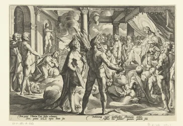 Phaëton in het paleis van Helios