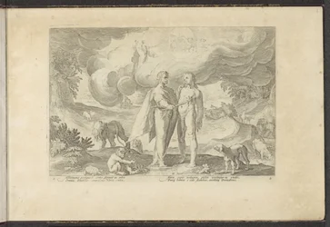 Prometheus schenkt de mens het vuur