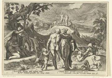 De zondvloed van Deucalion (Ovidius