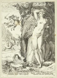 Andromeda wordt gered door Perseus